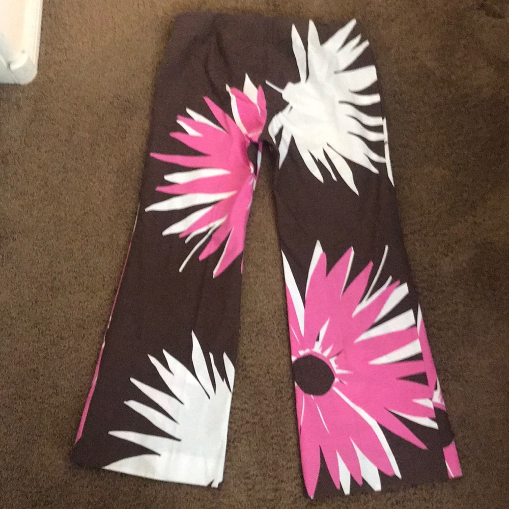 Trina Turk MCM  Vintage Print Pants Size 8-10